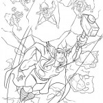The Almighty Thor coloringpages - 