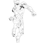 Iron Man coloringpages - 