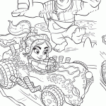 Wreck-it Ralph coloringpages - 