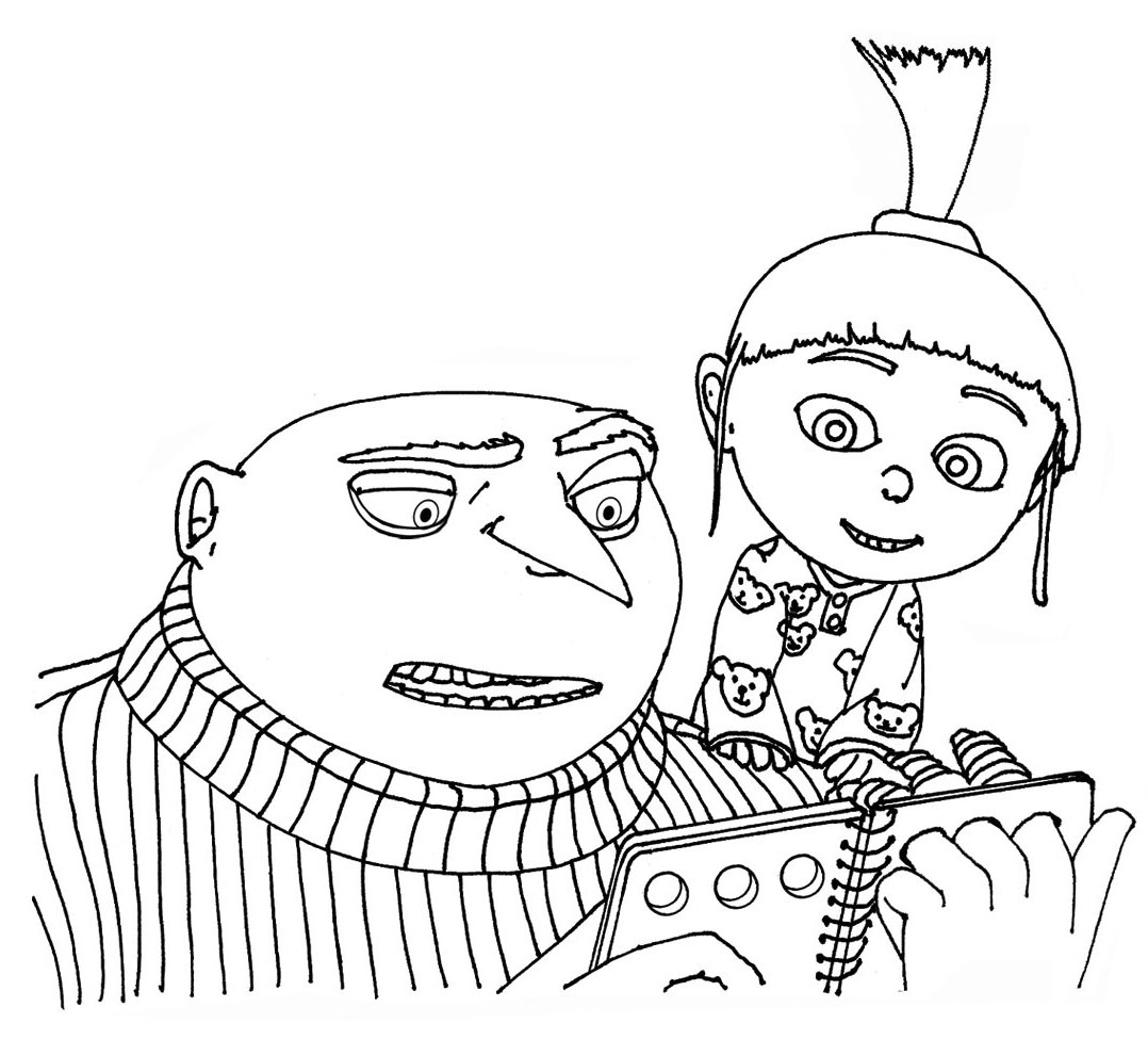 Despicable me (13) - Printable coloring pages