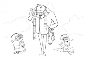 Despicable me (9) - Printable coloring pages