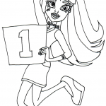 Monster High coloring pages - Printable coloring pages