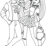 Monster High coloringpages - 