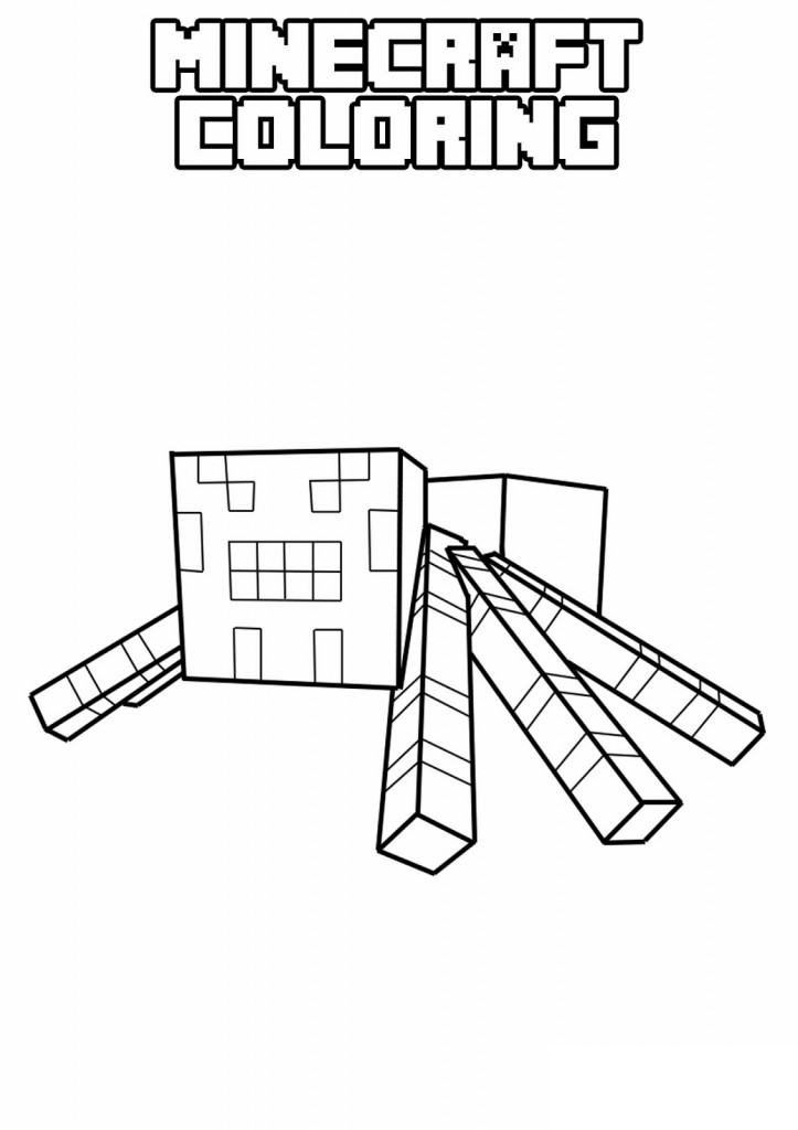 Minecraft 12   Printable coloring pages