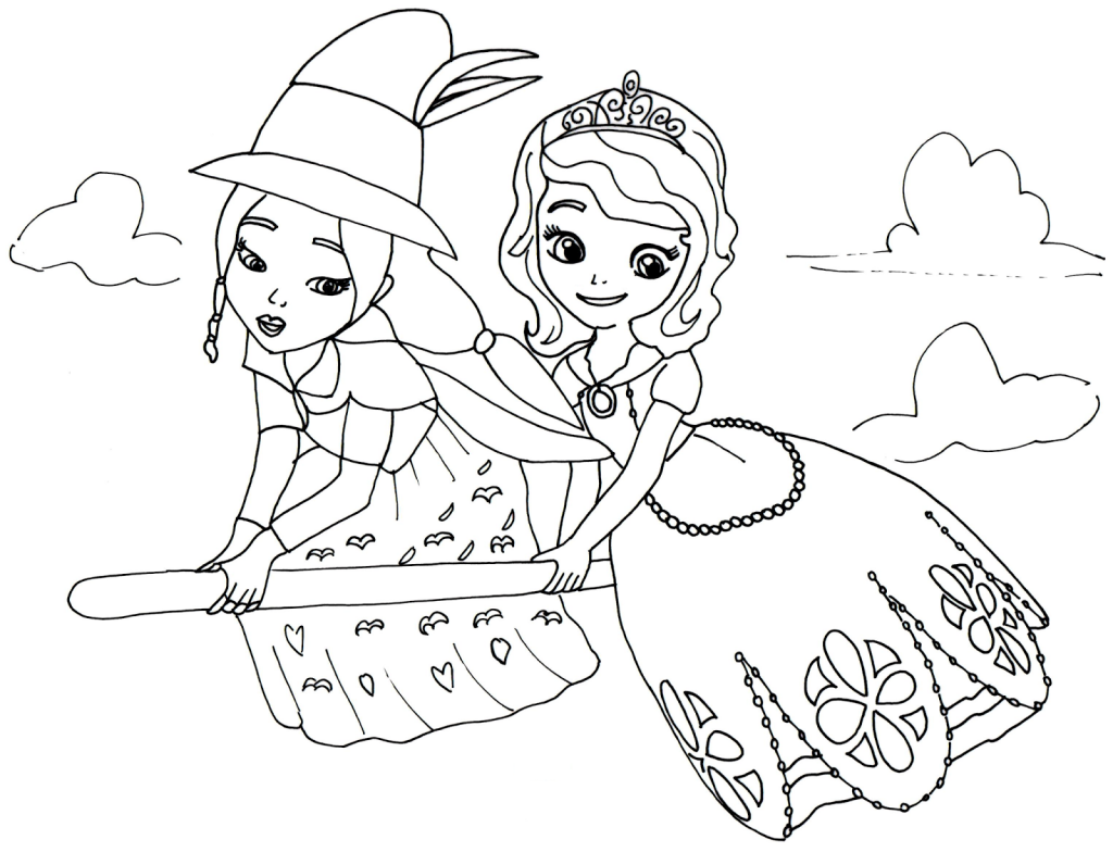 Sofia the first (1) - Printable coloring pages