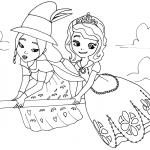 Sofia the First coloringpages - 