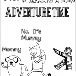 Adventure Time coloringpages - 