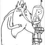 Adventure Time coloringpages - 