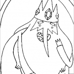 Adventure Time coloringpages - 