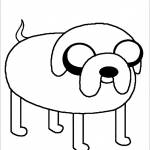 Adventure Time coloringpages - 