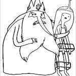 Adventure Time coloringpages - 