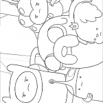 Adventure Time coloringpages - 