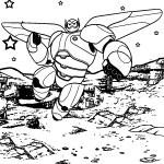 Big Hero 6 coloringpages - 